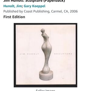 NWT | Sculpture Art Book | Jim Hunolt (signed edition)